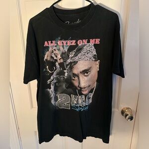 Tupac All Eyes on Me Tee | Bravado Men’s L (Black)